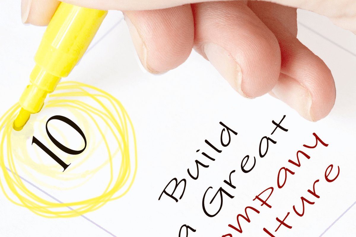 A change in culture is essential for every corporate transformation
